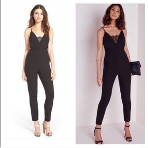 Black lace jumpsuit from missguided